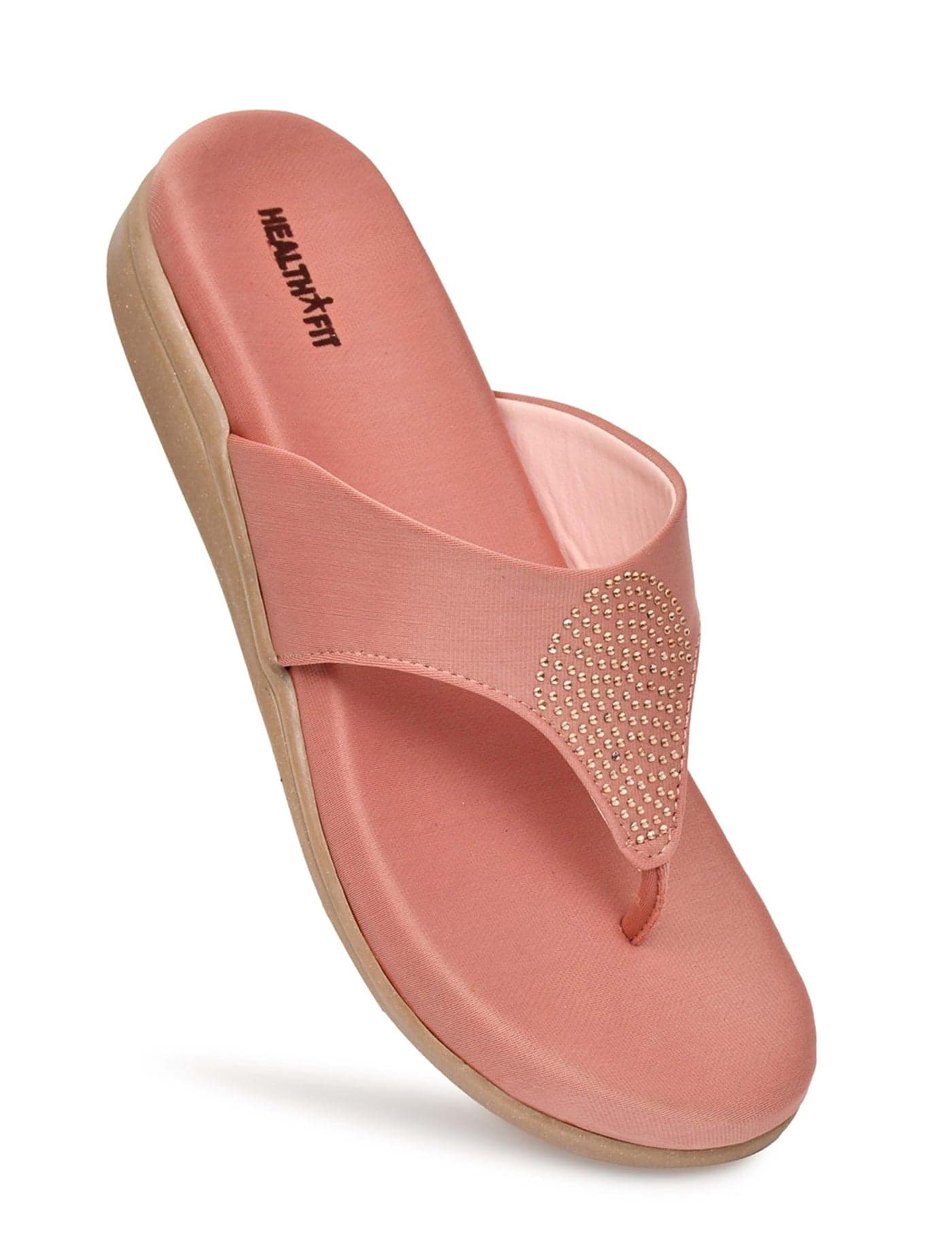 EXTRA SOFT Women's Comfortable Memory Foam Doctor Slippers/Flip-Flops|Fashionable Casual & Stylish|Lightweight & Breathable|Outdoor Synthetic Casual Chappals Sandals Ladies & Girls HF21PH UK-4