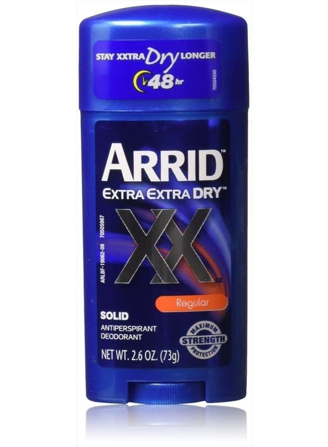 XX Wide Regular Solid Antiperspirant & Deodorant Stick 2.6 oz (Pack of 6)