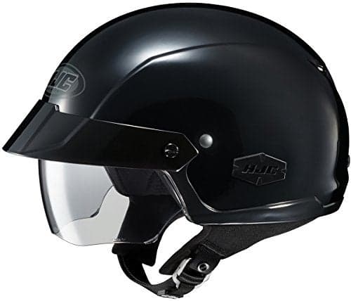 HJC is Men's Cruiser Motorcycle Helmet - Matte Black / Large