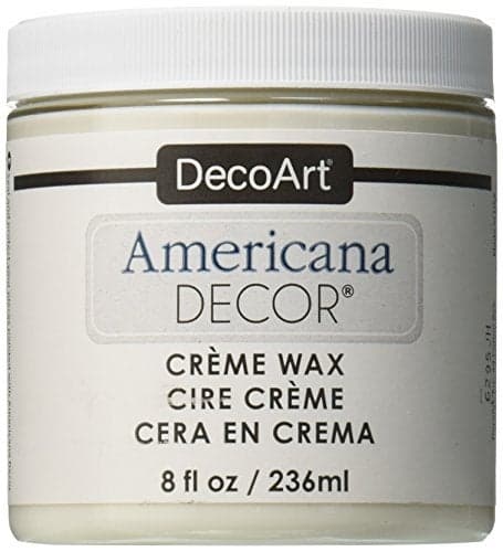 DecoArt Americana Decor Creme Wax, 8-Ounce, Clear