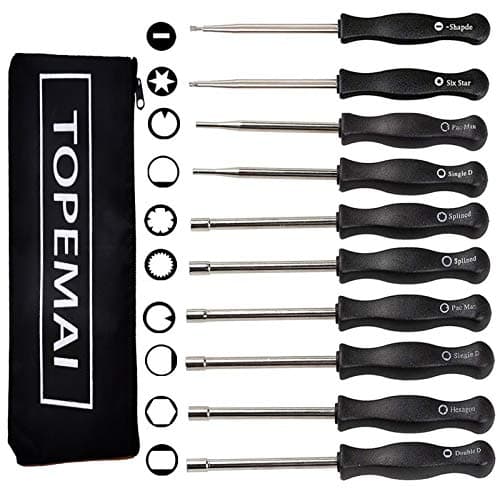 10 Pcs Carburetor Adjustment Tool Kit for Common 2 Cycle Small Engine, Carb Adjusting Tool, Carburetor Adjuster Tool for Echo Poulan Homelite String Trimmer