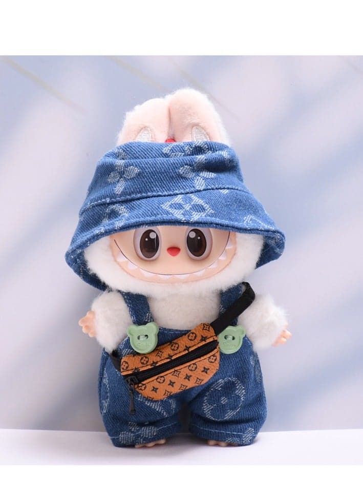 17cm labubu Doll Clothes Set(Clothing Only)
