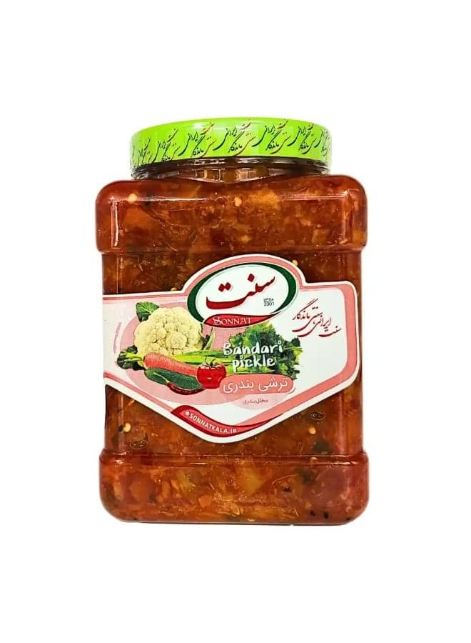 Sonnat Mixed Vegetables Bandari Pickles With Vinegar- 1200gms