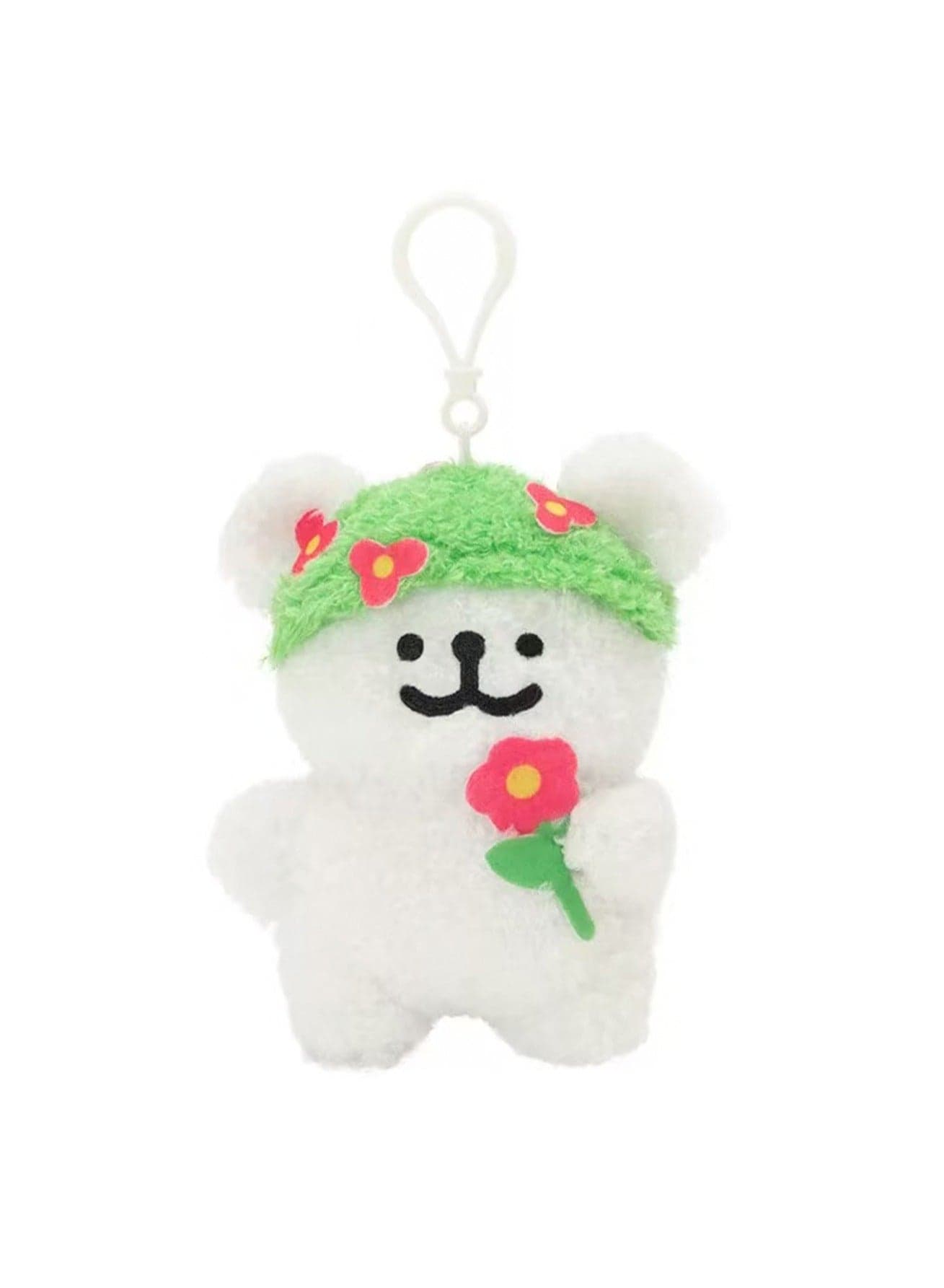 Cute Puppy Keychain, Plush Line Puppy Toy Gift, Cute Keychain, Backpack Accessories (Straw Hat Ornament)