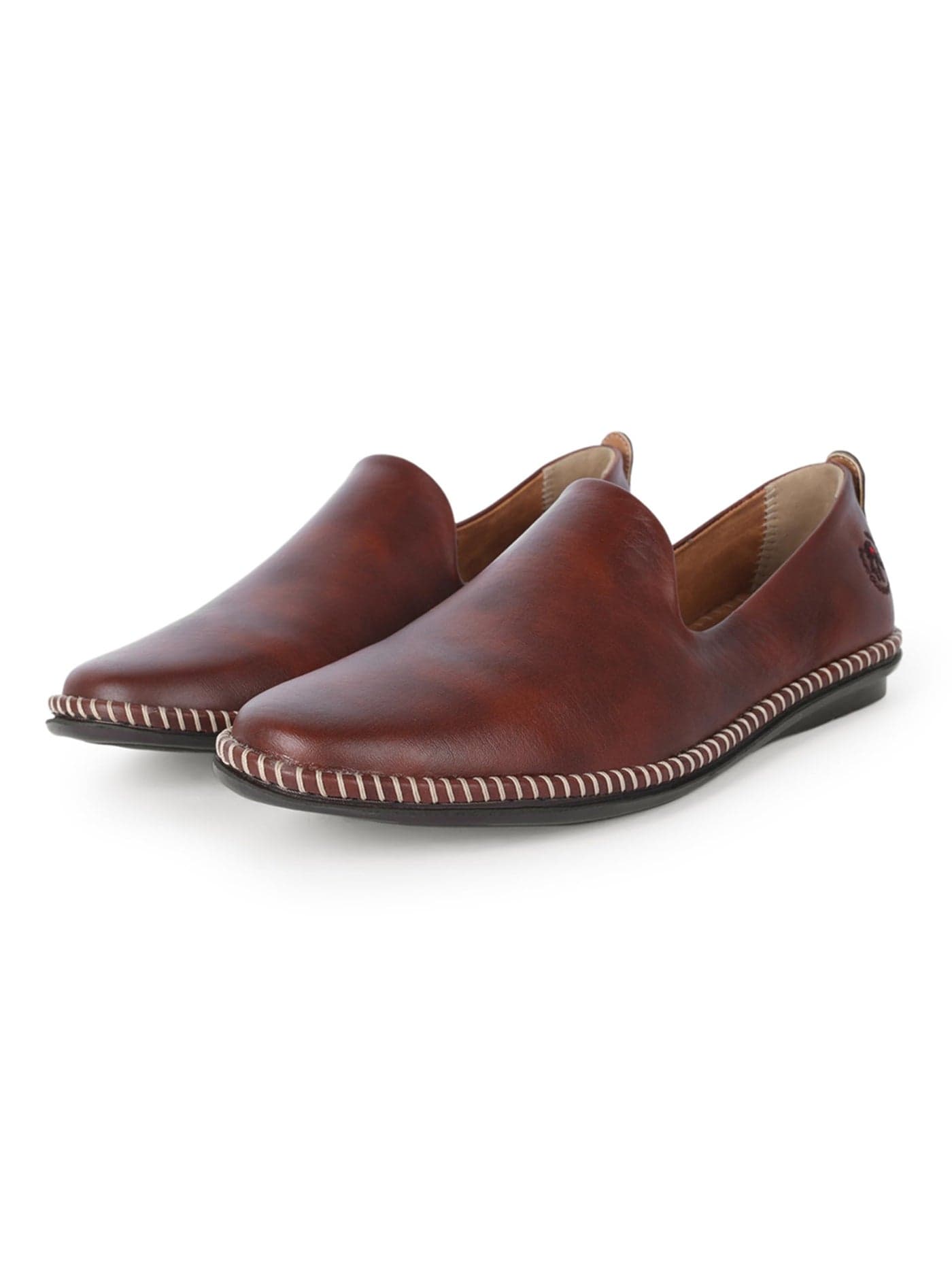 BIGBOON Mens Loafer Shoes Designer In Coffee Color Size: 6-13