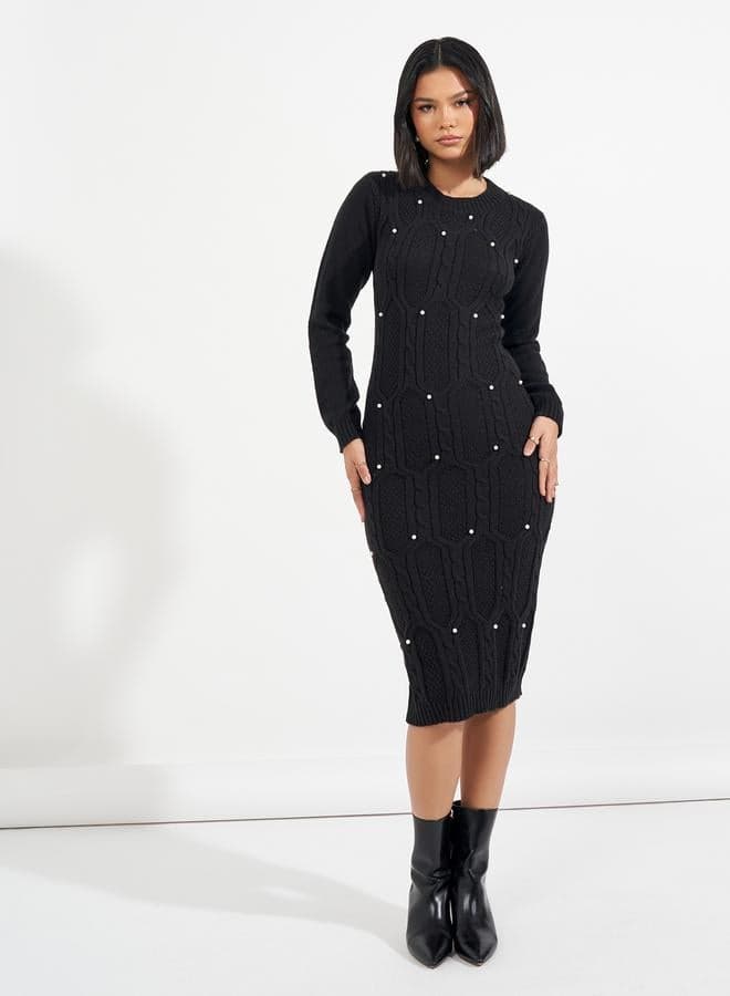 Cable Knit Dress