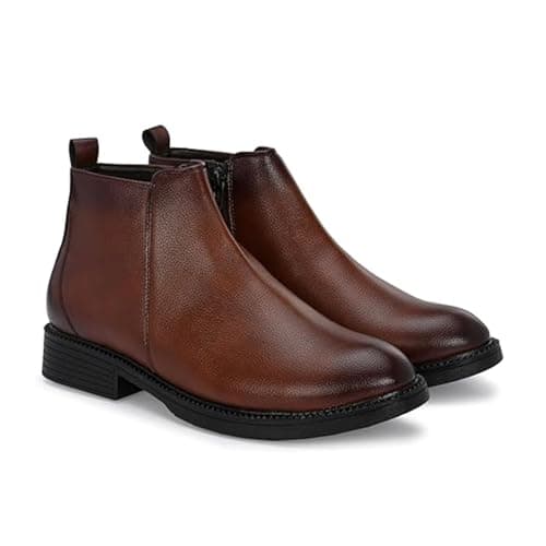 STANPHORD Men's Mirage Moves Tan Boots_8 UK (TPSL S16)
