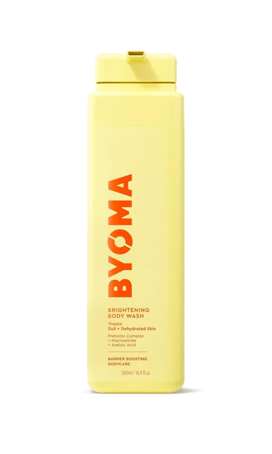 BYOMA Brightening Body Wash Creamy Formula with Niacinamide Azelaic Acid for Dull Dehydrated Skin Brightens Evens Tone Skin Barrier Repair 169 Fl Oz