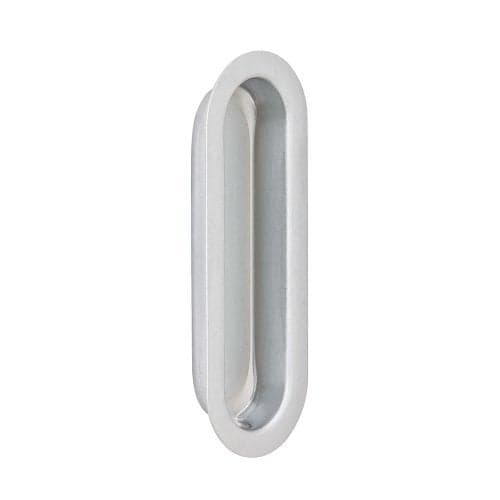 Ives by Schlage 223B26D Closet Flush Pull Wrought Brass Satin Chrome 1 Pack