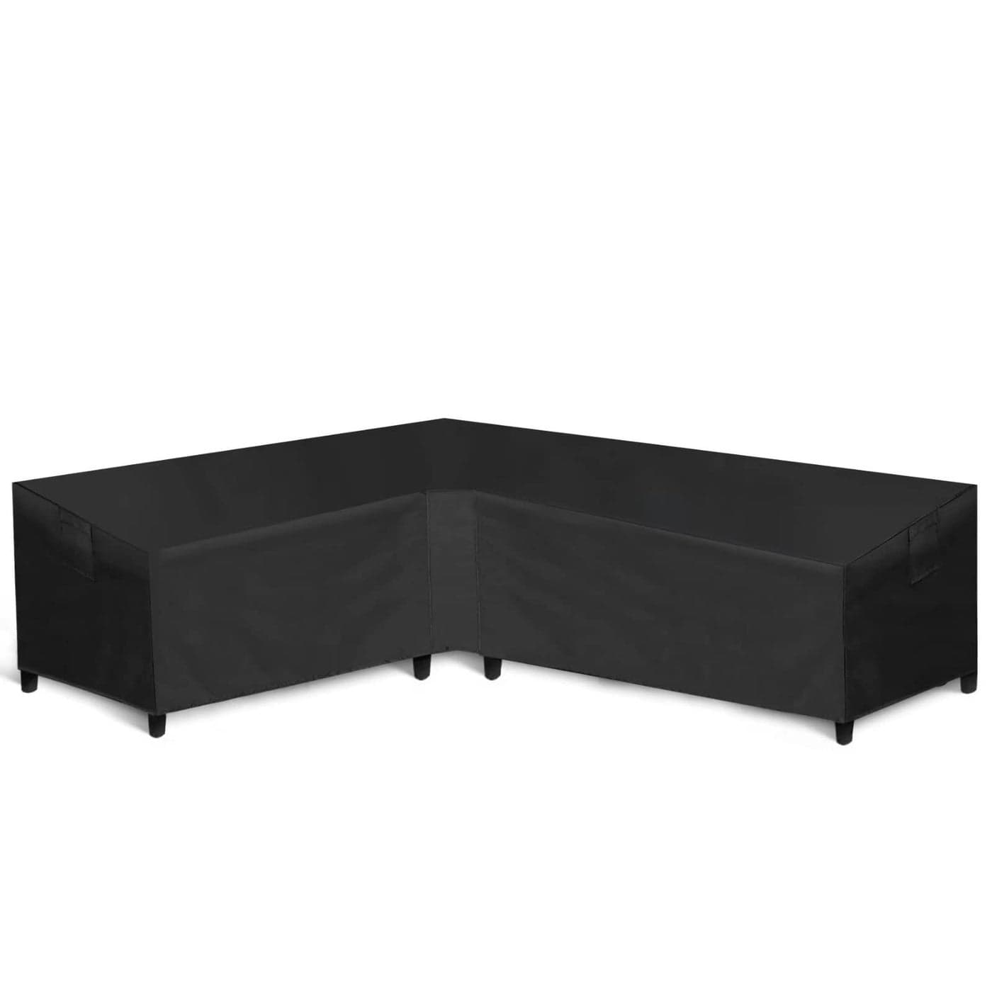 WLEAFJ Patio LShaped Sectional Sofa Cover Waterproof Heavy Duty Outdoor Sectional Couch Cover with Air Vent Left Facing 83 L104 L x 32 D x 31 H