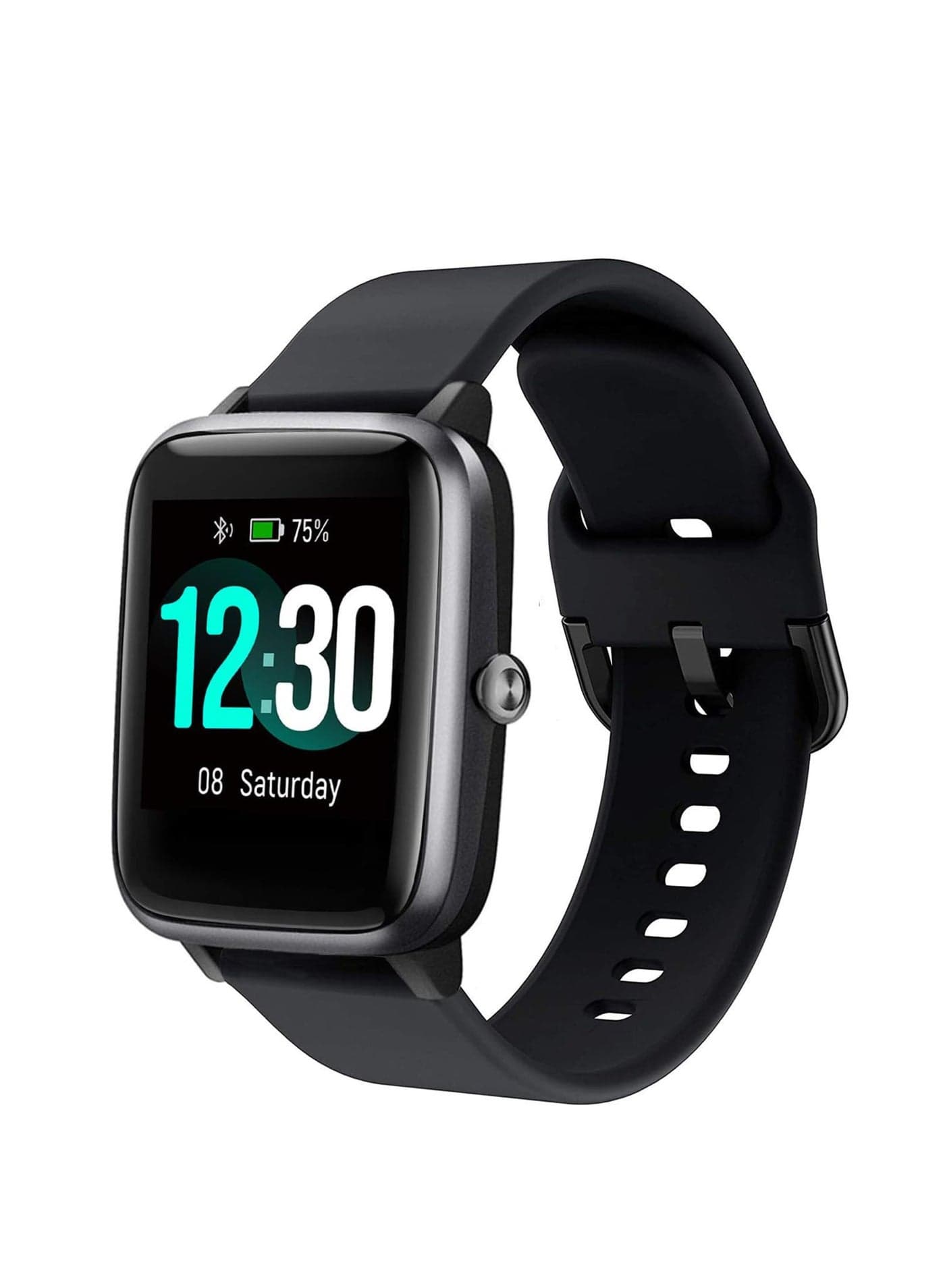 Connected Watch Strap for ID205L 19 mm Silicone Bracelet for Veryfitpro Fitness GRV Willful Popglory Blackview ID205S ID205G ID215G ID216 SW020 SW023 WF021 WF025 Smartwatch