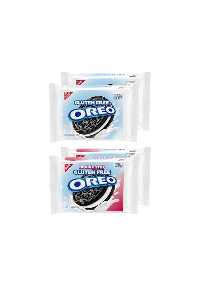 OREO Original OREO Double Stuf Gluten Free Cookies Variety Pack 4 Packs