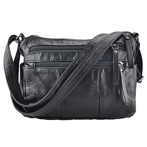 VOLGANIK ROCK Purses for Women Soft PU Leather Shoulder Bag Ladies Crossbody Purse and handbags Lightweight Pocketbook