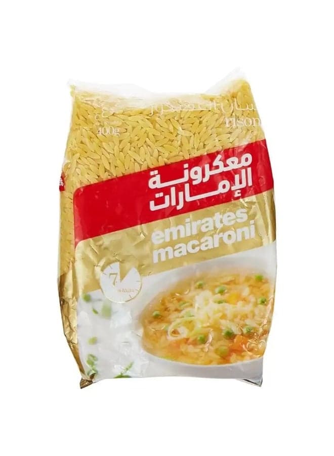 Emirates Macaroni Dry Pasta Ready To Cook Risone- 400gms