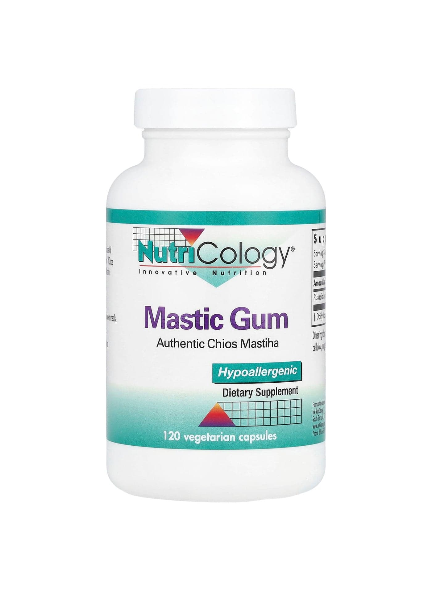 Mastic Gum, 120 Vegetarian Capsules (0.5 g per Capsule)