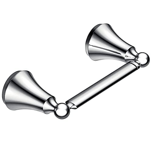 Moen YB5208CH Wynford Double Post Pivoting Toilet Paper Holder, Chrome