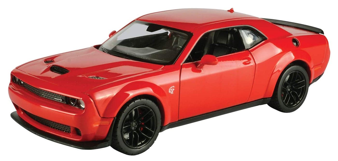 2018 Dodge Challenger SRT Hellcat Widebody Red 1/24 Diecast Model by Motormax 79350