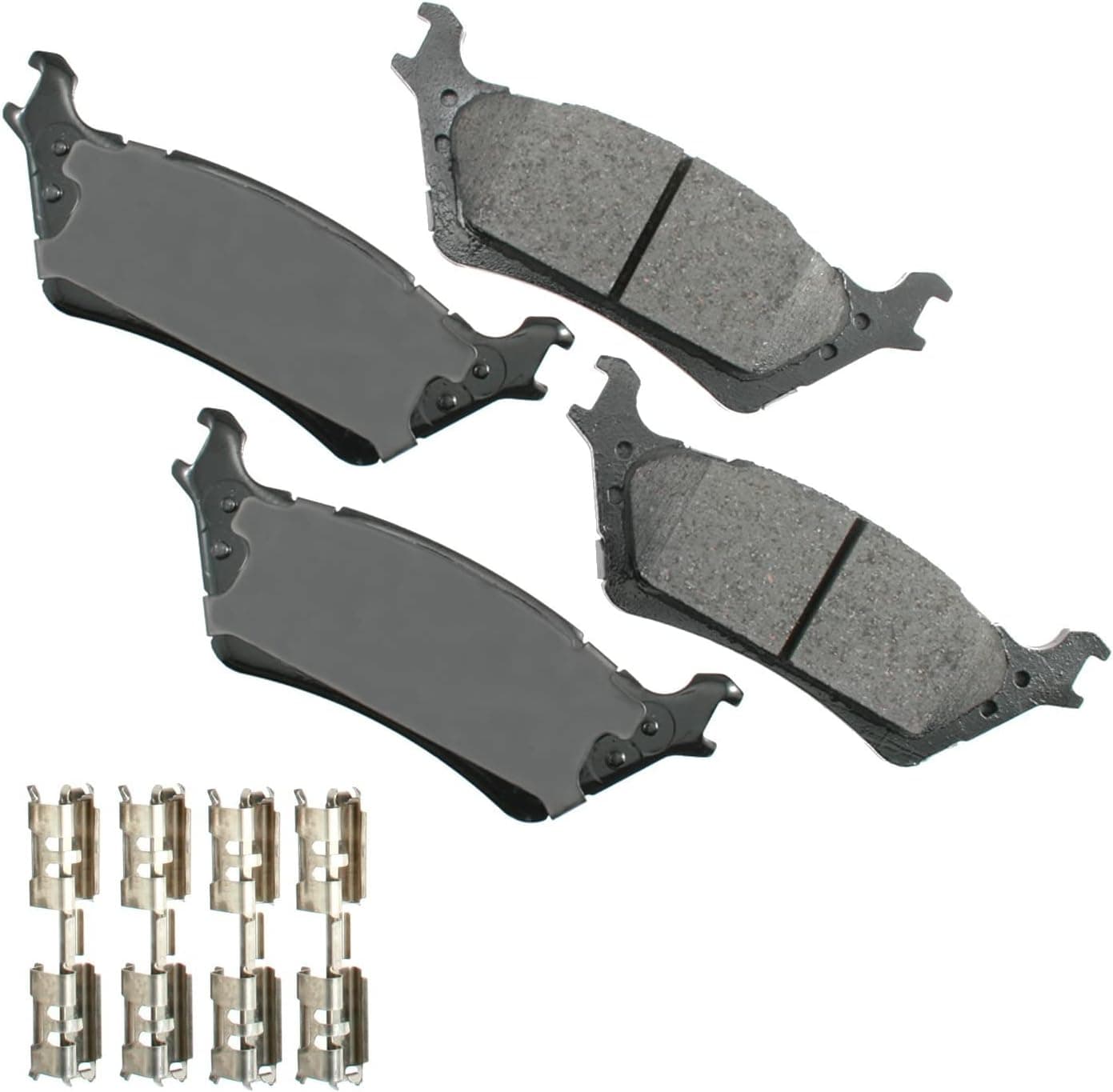 Akebono ACT1602 Proact Ultra Premium Ceramic Disc Brake Pad Kit