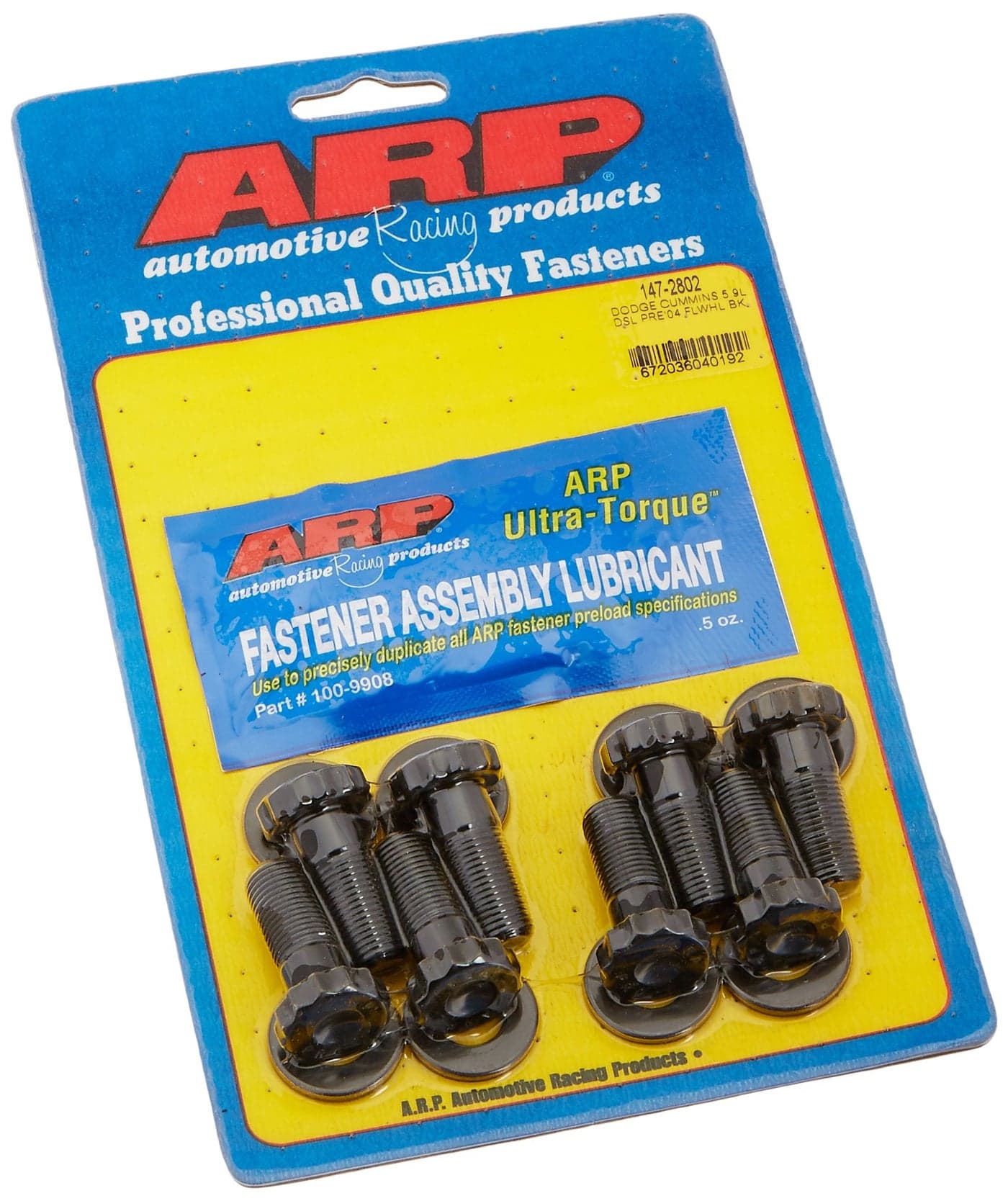 ARP (147-2802) pre 04 Dodge Cummins 5.9L DSL Flywheel Bolt Kit
