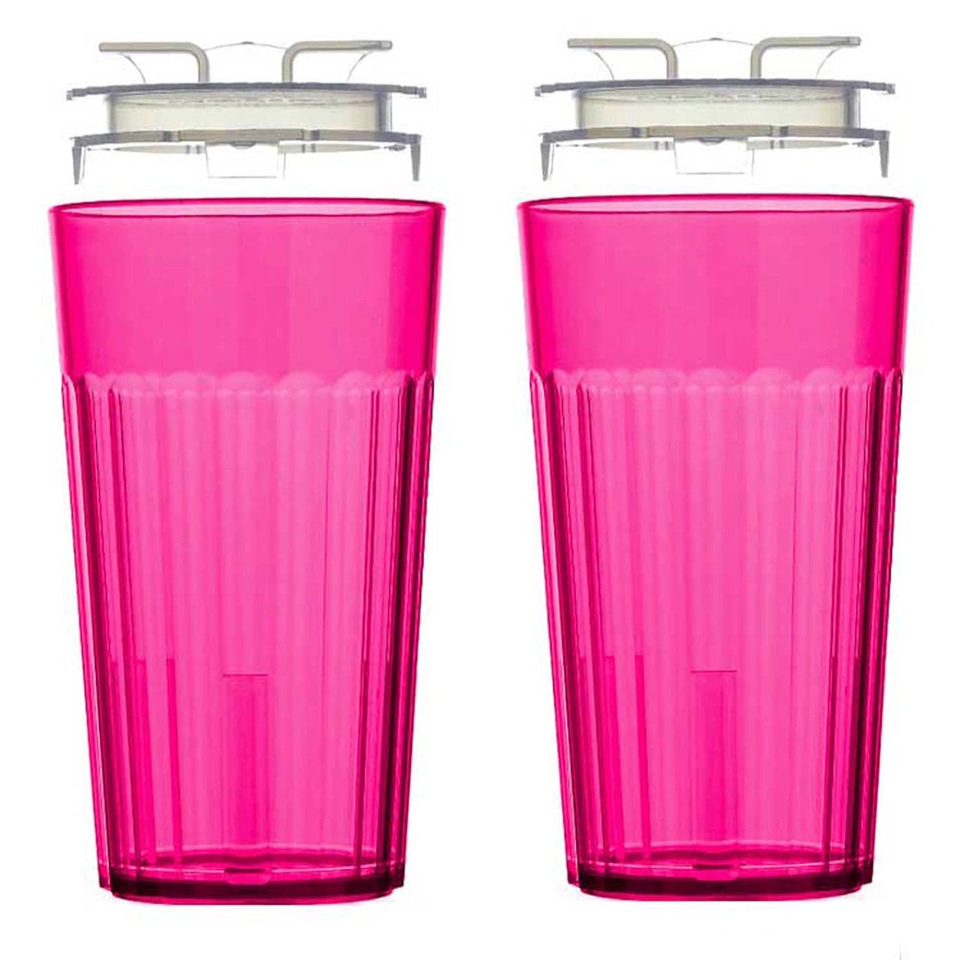 Reflo Smart Cup Red 2Pack Open Training Cup Toddler Cup No Suction 6oz 360 ControlFlow USA MADE Premium HighImpact Plastic