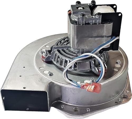 Breckwell A-E-027 Combustion Blower Exhaust Fan Motor Upgrade Fits Models P23, P22, P24, P24I, P4000, P2000I, P2700, P2000, P23I, SP1000, P1000, SP22, SP23 Pellet Stoves, US Stove 5040 With Housing