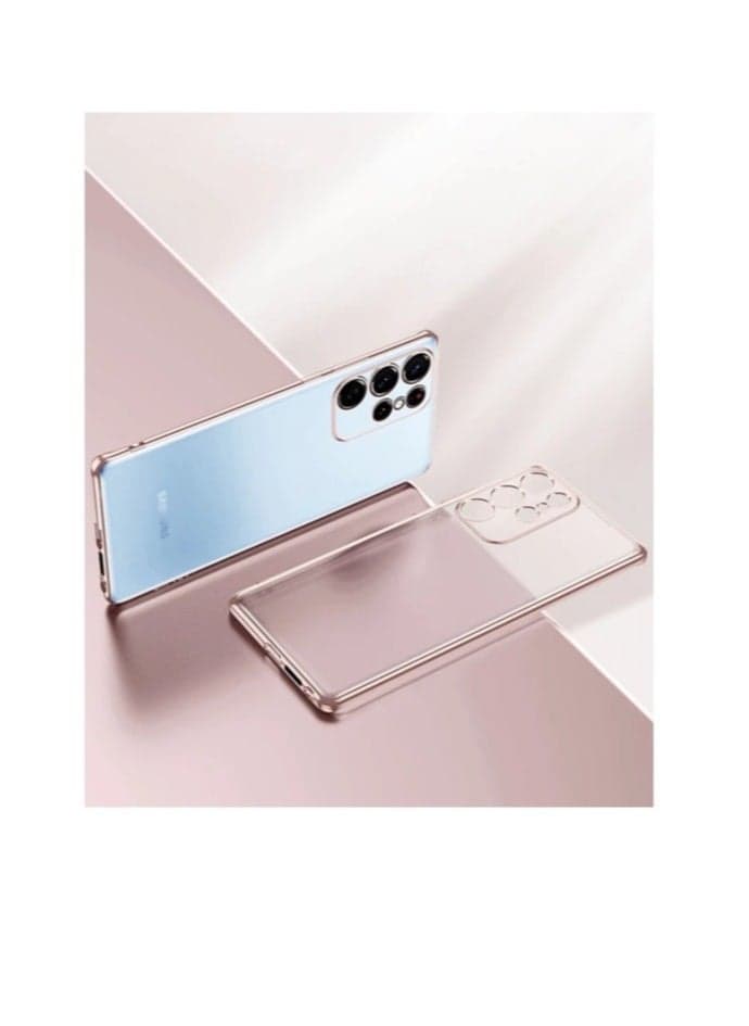 Case Compatible with Samsung Galaxy S22 Plus , Crystal-Clear Shockproof Thin Silicone Case,