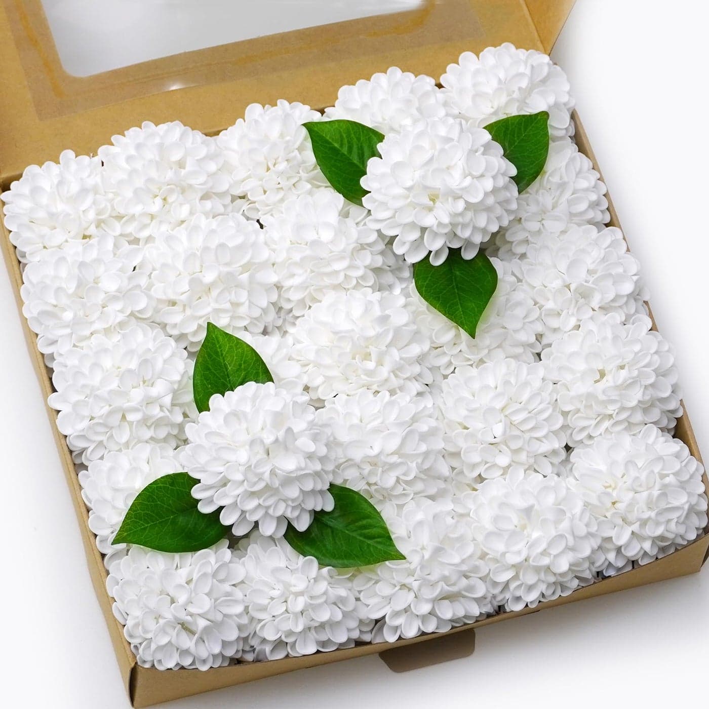 Piklado Artificial Wedding Dahlia Flowers 25 pcs Ivory Fake Roses wStem for DIY Wedding Decor Centerpieces Arrangements BouquetsIvory