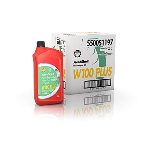 AeroShell Oil W100 Plus 5500508376x1 quart case