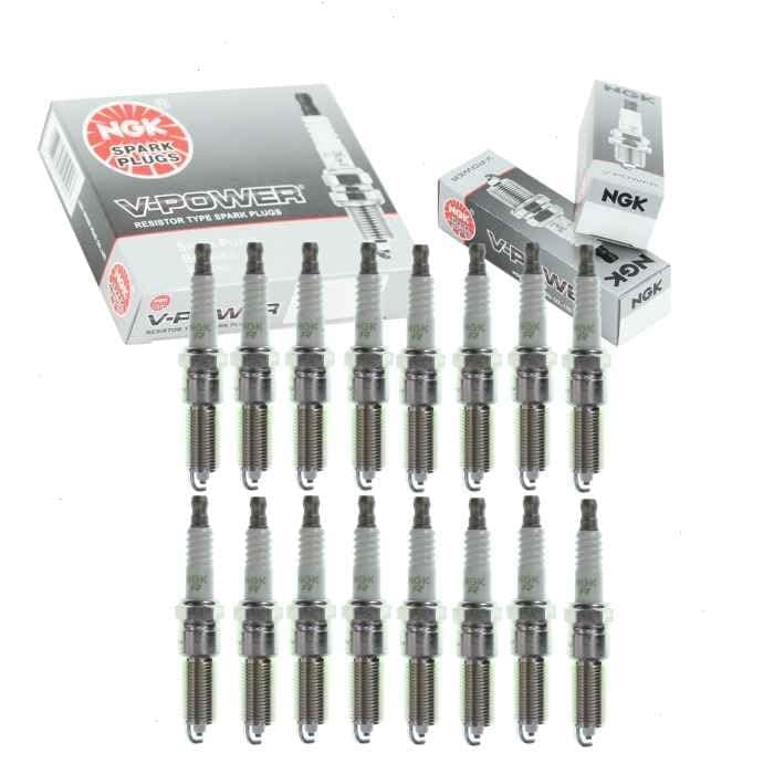 16 pc NGK VPower Spark Plugs compatible with Chrysler 300 57L V8 20052008