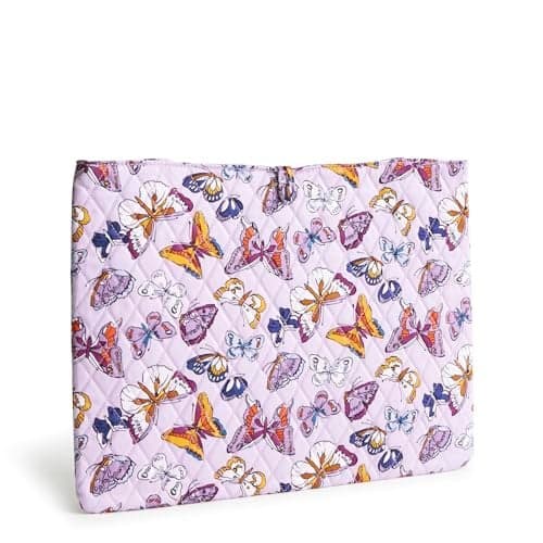 Vera Bradley Women's Premium Cotton Laptop Insert, Wing in Flight, One Size