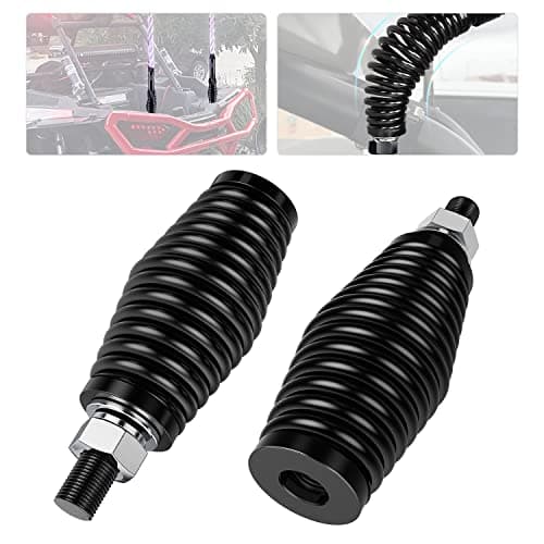 Nilight 2pcs Heavy Duty Barrel Spring Mounting Base for Whip Light ATV UTV RZR SXS Can Am Truck Jeep Off Road