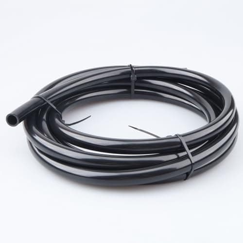 AC PERFORMANCE Flexible Black Metric 12 inch OD Nylon Hose Pneumatic Tubing Tube for Air Brake System Or Fluid Transfer 12 OD Nylon Line 10 feet