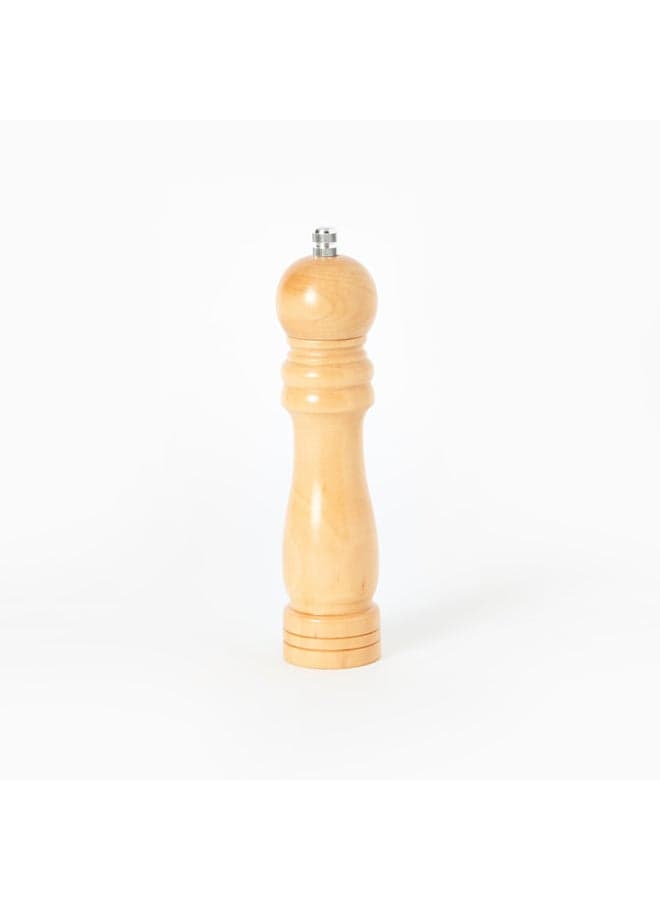 Wooden Pepper Mill,6 Inch, Adjustable Coarseness Fine to Coarse,Peppercorn Grinder , Premium Spice Grinder for Kitchen,Restaurant