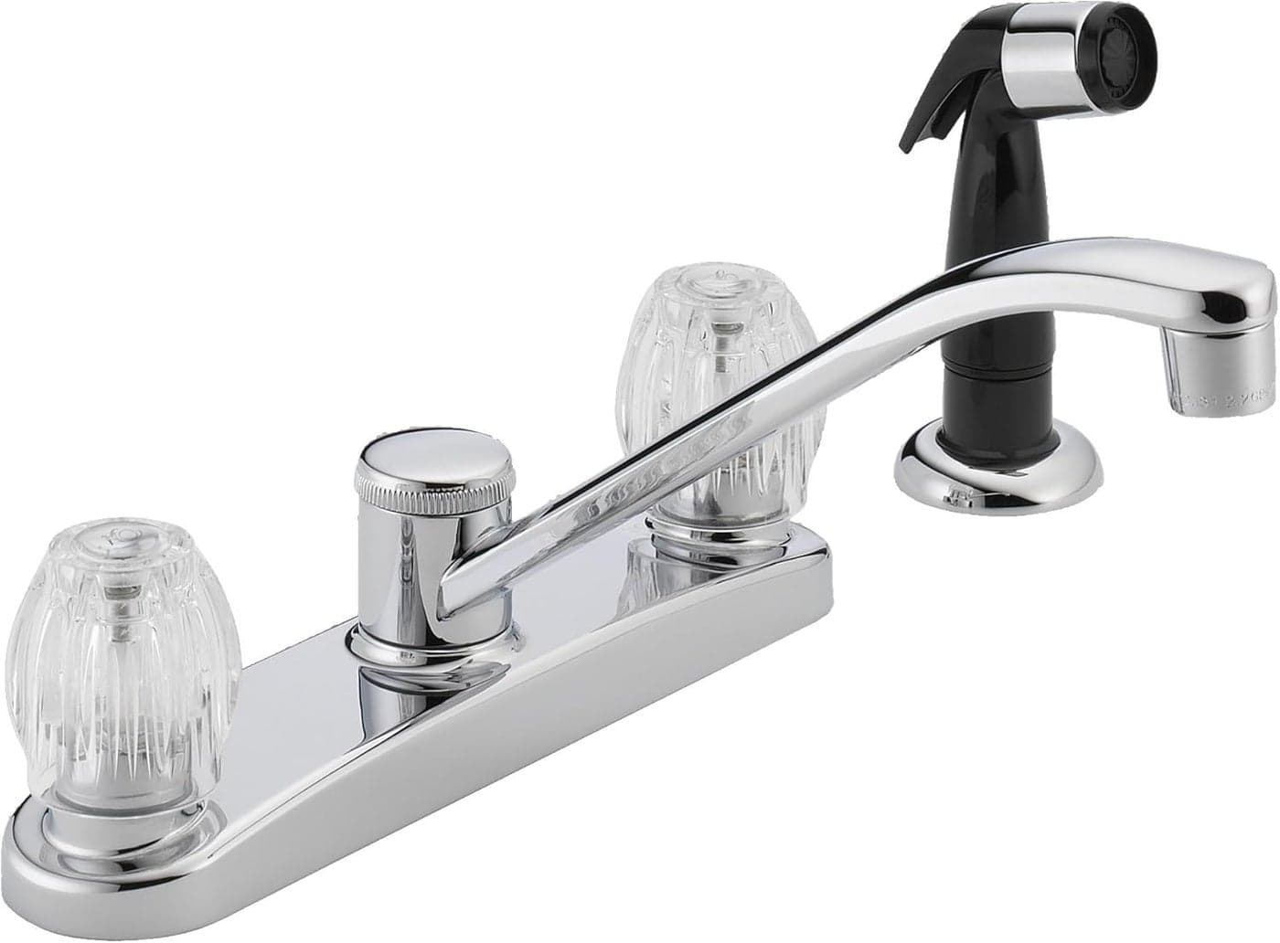 Peerless P225LF Classic Two Handle Kitchen Faucet Chrome