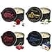 LUXMASA All Natural Scented Home Relaxing Massage Candle Oil Wax for Skin Care Essential Oil Infused SPA Candle Pack of 494OZ235OZ4TahitiJasmineCream Cherry Blueberry Cake