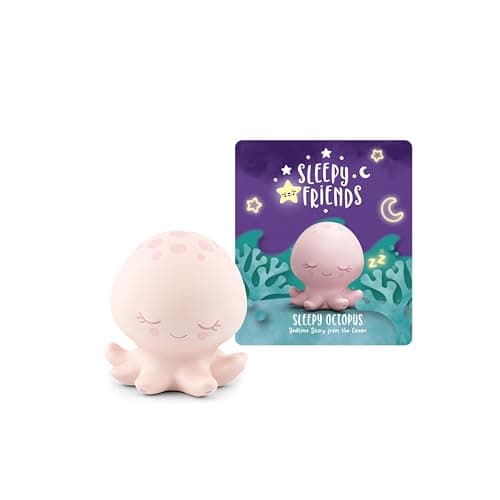 Tonies Sleepy Friends: Bedtime Story from The Ocean Audio Toy Figurine Featuring Sleepy Octopus