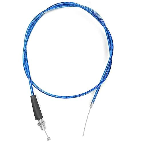 HOLATO 50 Throttle Cable for Predator 212cc 65hp Coleman CT100U CT200U BT200X Baja Warrior Doodlebug Db30 Mb165 Mb200 MOTOVOX MBX10 MBX11 MBX12 RT200 Mini Bike GX160 GX200 Pit Dirt Bike Blue
