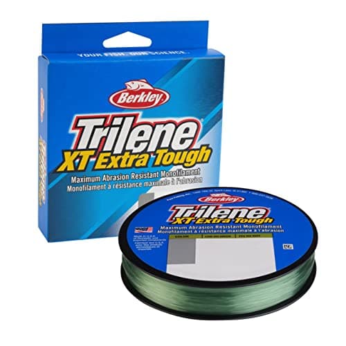 Berkley Trilene® XT®, Low-Vis Green, 25lb | 11.3kg, 250yd | 228m Monofilament Fishing Line, Suitable for Saltwater and Freshwater Environments