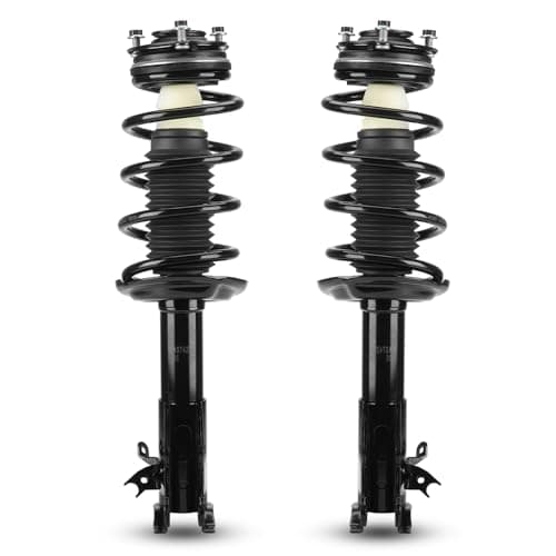 ILONPA 172287 172286 Front Struts Shocks for 06-11 Honda Civic ONLY Sedan 1.8L / Acura CSX ONLY Sedan 2.0L 2006 2007 2008 2009 2010 2011, w/Coil Springs Strut Shock Absorbers Assembly Suspension Kit