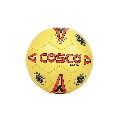 Cosco Italia Men's PU Football (Colour May Vary, Size 3)
