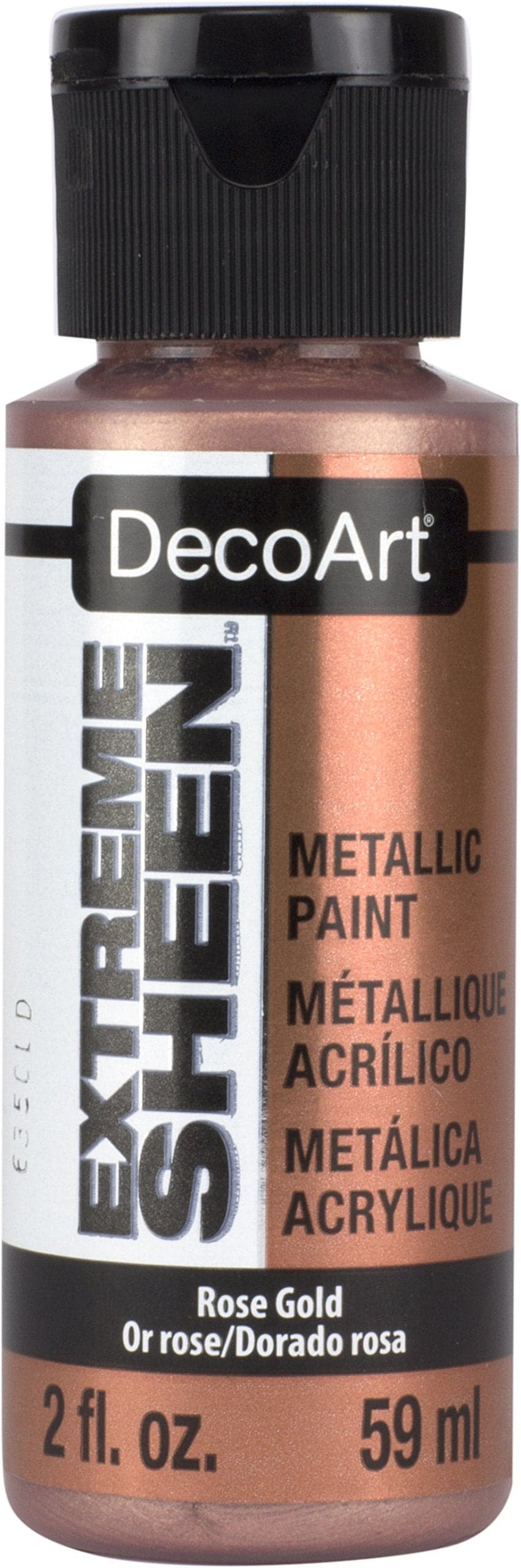 DecoArt 2 Ounce Rose Gold Extreme Sheen Paint 2 oz