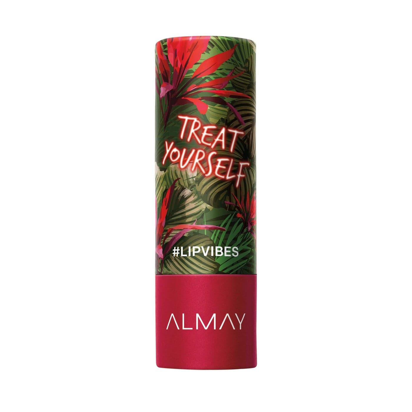 Almay Lip Vibes Lipstick with Vitamin E Oil Shea Butter Matte Finish Hypoallergenic Treat Yourself 014 Oz