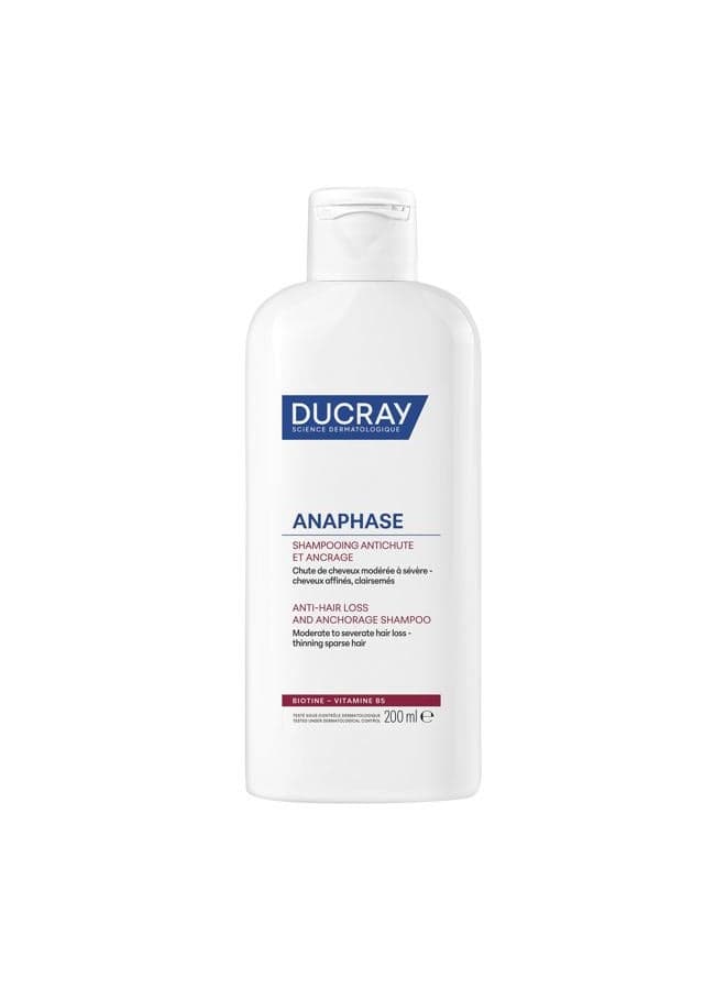 Anaphase+ Anti-Hair Loss Complement Shampoo - to Complement All Anti-Hair Loss Treatments - Biodegradable formula - 200ml Bottle