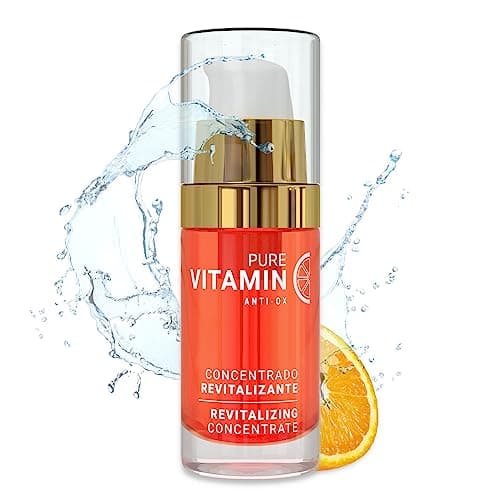 Noche Y Dia Vitamin C Serum for Mature Skin Made in Spain Anti Aging Formula Hydrates Moisturizes Firms Targets Sun Spots Fine Lines Wrinkles 30mL 1 fl oz