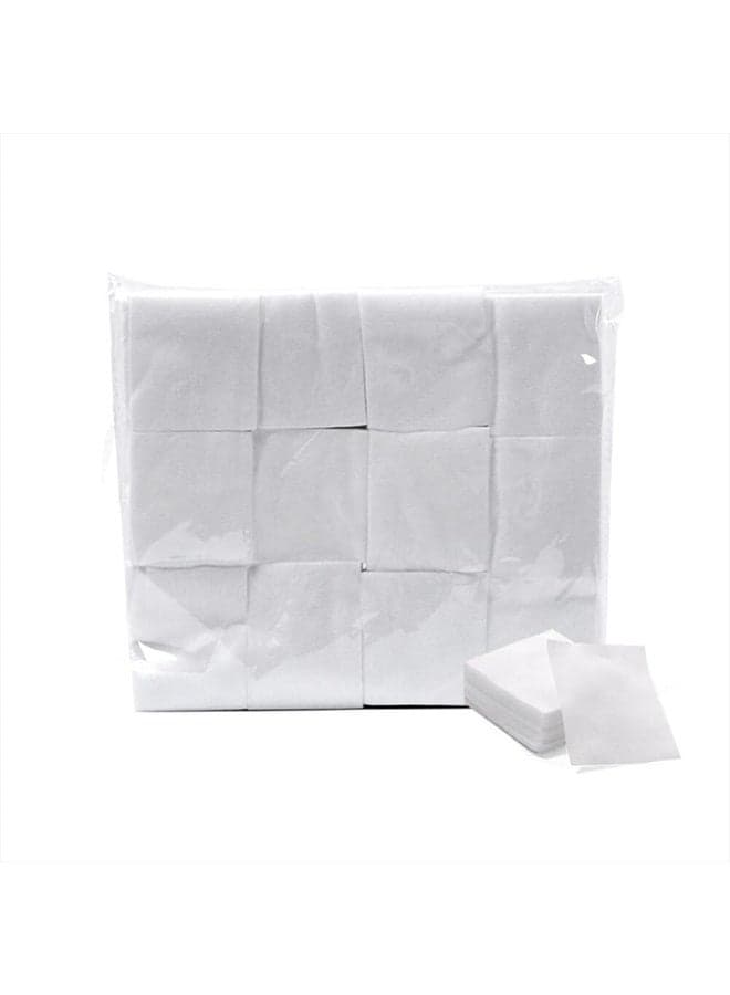 1200PCS Facial Makeup Soft Cotton Pads Square Makeup Remover Pads Double-Side Deep Clean Cotton Pads Cosmetic Face Neck Mouth Makeup Remover Accessories Tools
