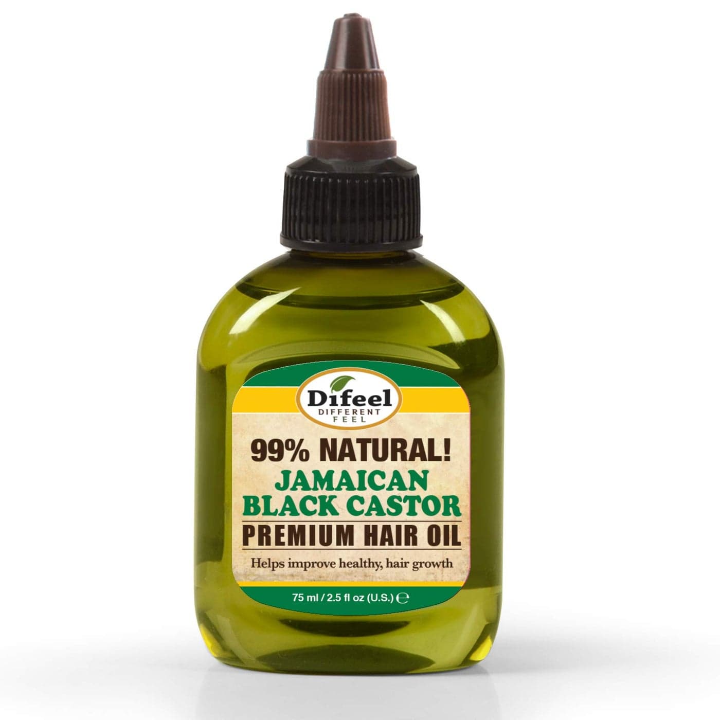Difeel 99 Natural Premium Hair Oil Jamaican Black Castor Oil 25 oz