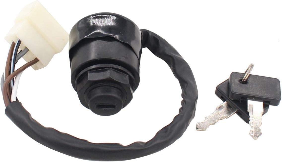 MOTOKU Ignition Switch with Key for Kawasaki Mule SX 2520 2510 2500 2030 2020 2010 550 520 500 ATV Side-by-Side UTV