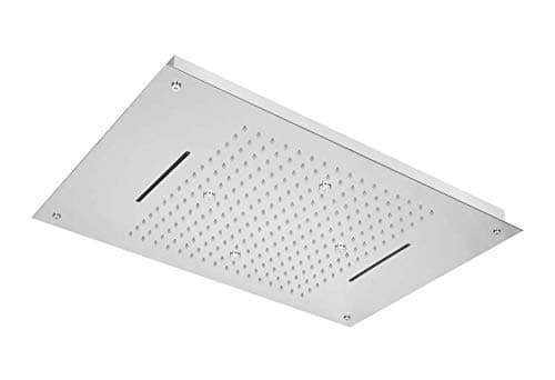 Aquieen 3 Inlet Rain And Mist Shower Ss304 Ceiling Shower (26 X 18 Rain + Waterfall + Mist) - Multicolor
