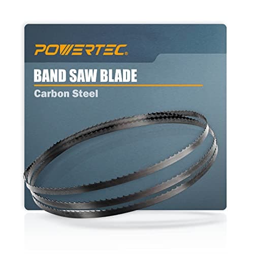 POWERTEC 70-1/2 Inch Bandsaw Blades, 1/4" x 6 TPI Band Saw Blades for Sears Craftsman 21400 and Rikon 10-305, 10-3061 10" Band Saw for Woodworking, 1 pack (13181)