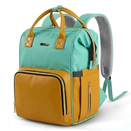 StarAndDaisy Diaper Bag for Mothers for Travel – 27L Lightweight Waterproof Leatherite Diaper Bag/Baby Bag for Mother Travel with 15 Multi-Purpose Pockets & Quick Access Diaper Pocket